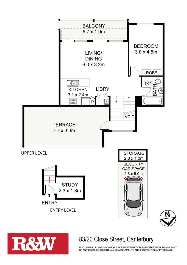 Floorplan of Homely apartment listing, 83/20 Close Street, Canterbury NSW 2193