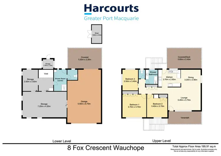 Floorplan of Homely house listing, 8 Fox Crescent, Wauchope NSW 2446