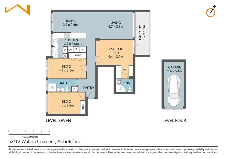 Floorplan of Homely apartment listing, 53/12 Walton Crescent, Abbotsford NSW 2046