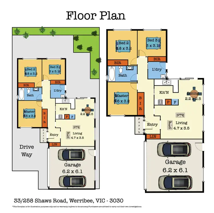 Floorplan of Homely house listing, 33/258 Shaws Road, Werribee VIC 3030