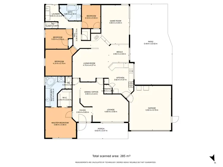 Floorplan of Homely house listing, 7 Gannet Rise, Halls Head WA 6210