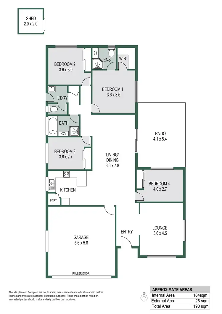 Floorplan of Homely house listing, 82 GIRRAWEEN Way, Eli Waters QLD 4655