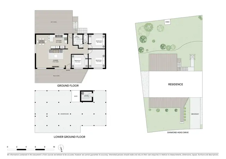 Floorplan of Homely house listing, 108 Diamond Head Drive, Sandy Beach NSW 2456