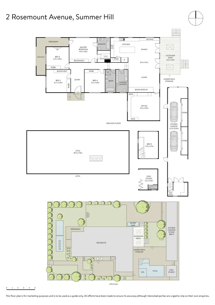 Floorplan of Homely house listing, 2 Rosemount Avenue, Summer Hill NSW 2130
