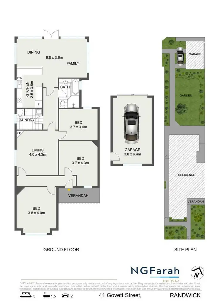 Floorplan of Homely house listing, 41 Govett Street, Randwick NSW 2031