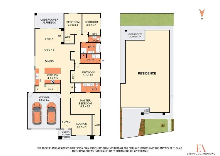 Floorplan of Homely house listing, 20 Woolman Street, Lara VIC 3212