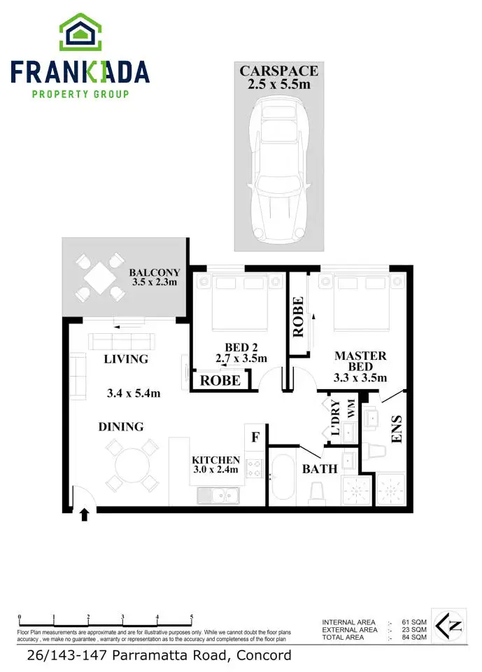 Floorplan of Homely unit listing, 26/143-147 Parramatta Road, Concord NSW 2137