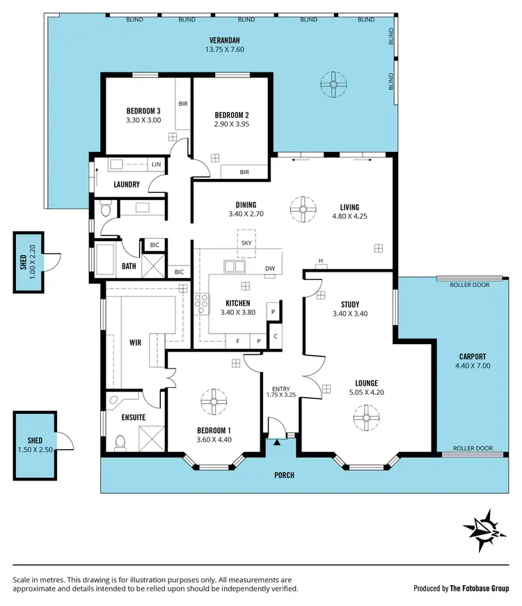 Floorplan of Homely house listing, 5 Genoa Court, Hallett Cove SA 5158
