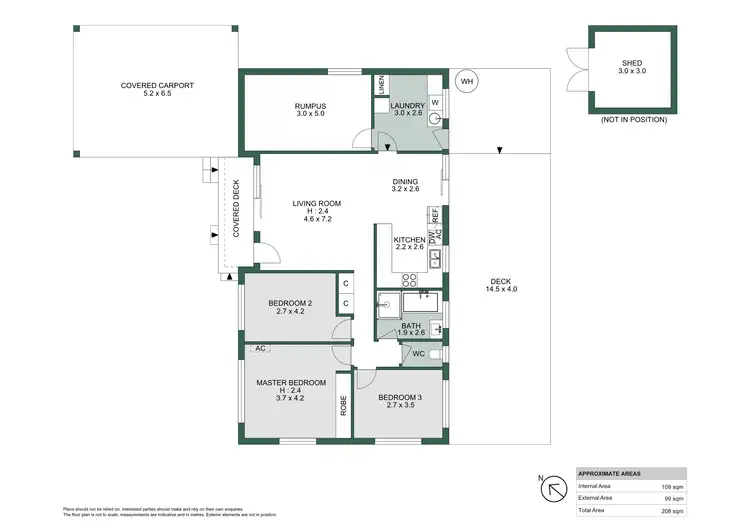 Floorplan of Homely house listing, 57 Woodlands Drive, Rochedale South QLD 4123