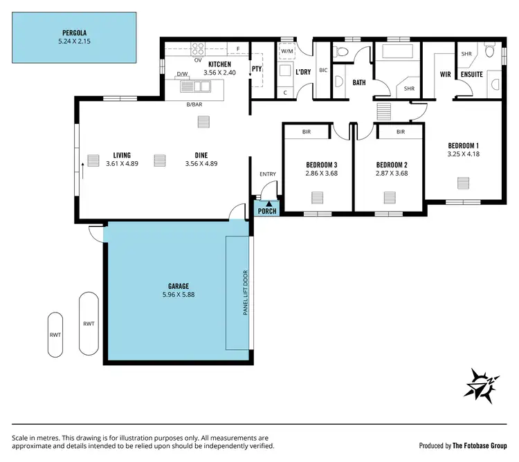 Floorplan of Homely house listing, 5 Hoods Road, Northfield SA 5085