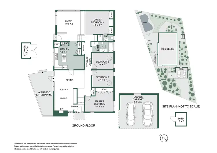 Floorplan of Homely house listing, 20 Karalta Crescent, Belrose NSW 2085