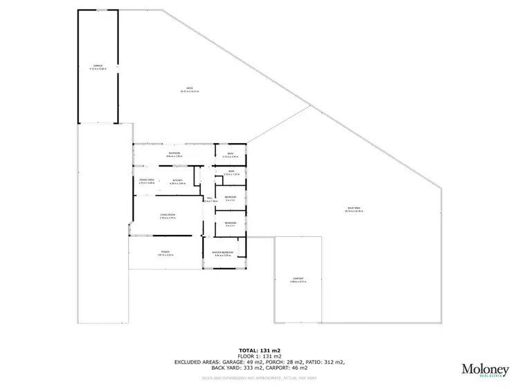 Floorplan of Homely house listing, 27 Murray Street, Rutherglen VIC 3685