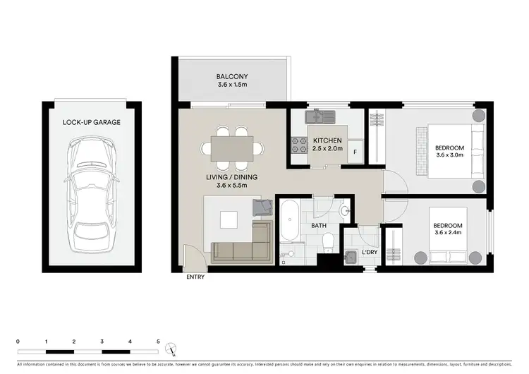 Floorplan of Homely apartment listing, 68/5 Griffiths Street, Blacktown NSW 2148