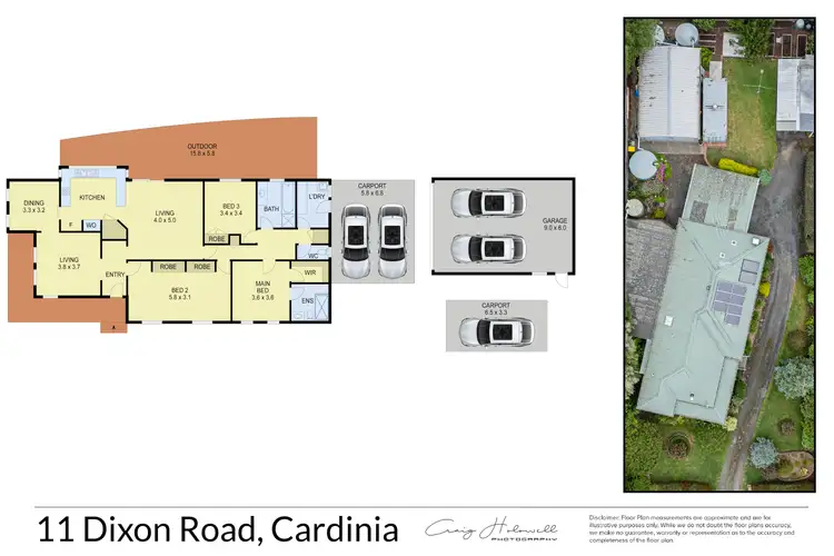 Floorplan of Homely house listing, 11 Dixons Road, Cardinia VIC 3978