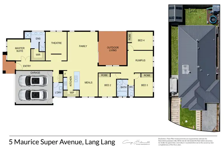 Floorplan of Homely house listing, 5 Maurice Super Avenue, Lang Lang VIC 3984
