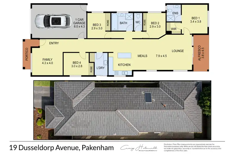 Floorplan of Homely house listing, 19 Dusseldorp Avenue, Pakenham VIC 3810