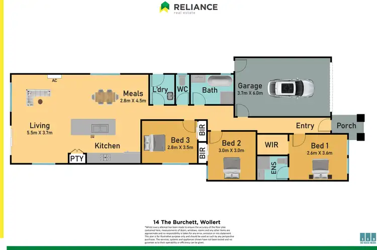Floorplan of Homely house listing, 14 The Burchett, Wollert VIC 3750