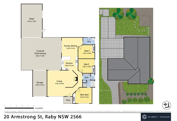 Floorplan of Homely house listing, 20 Armstrong Street, Raby NSW 2566