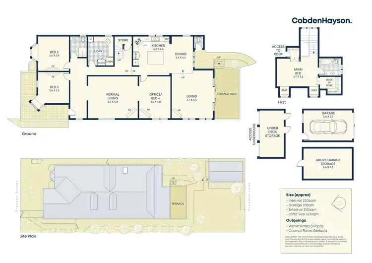 Floorplan of Homely house listing, 9 Croydon Street, Petersham NSW 2049