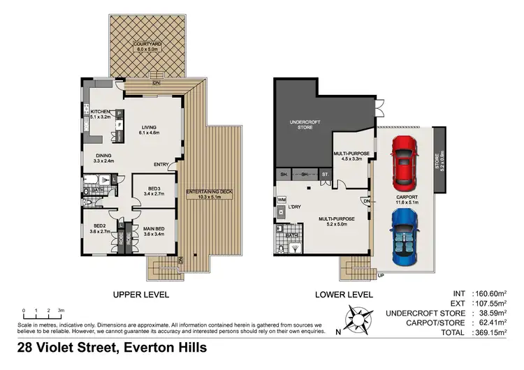 Floorplan of Homely house listing, 28 Violet Street, Everton Hills QLD 4053