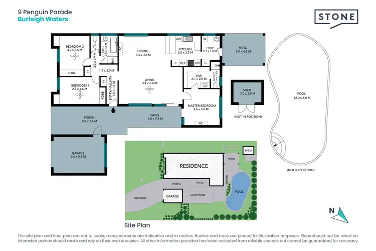Floorplan of Homely house listing, 9 Penguin Parade, Burleigh Waters QLD 4220
