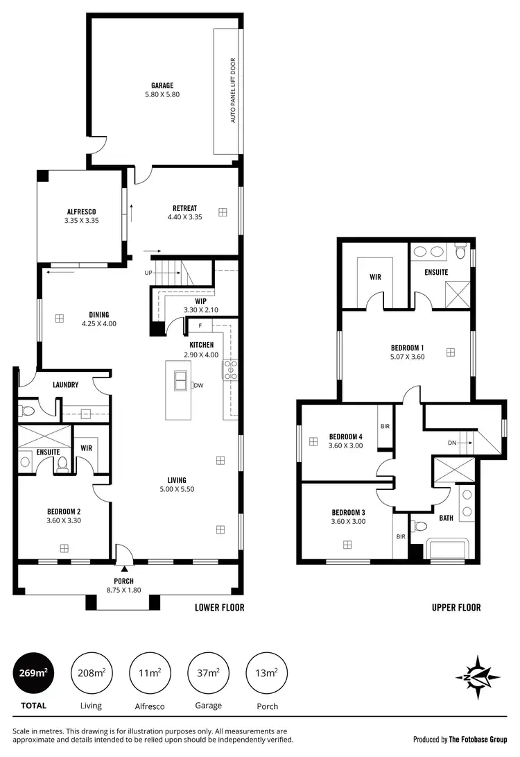 Floorplan of Homely house listing, 6B Hackett Terrace, Marryatville SA 5068