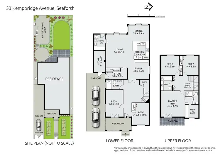 Floorplan of Homely house listing, 33 Kempbridge Avenue, Seaforth NSW 2092