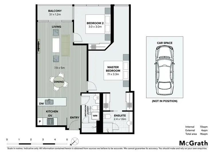 Floorplan of Homely apartment listing, 3409/151 City Road, Southbank VIC 3006