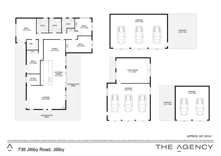 Floorplan of Homely rural property listing, 738 Jilliby Road, Jilliby NSW 2259