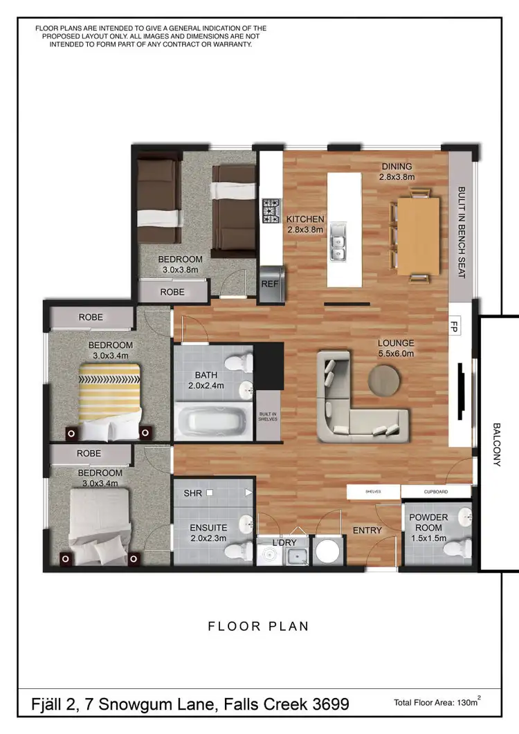 Floorplan of Homely apartment listing, 2/7 Snowgum Lane, Falls Creek VIC 3699