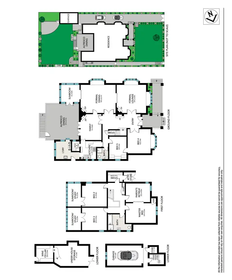 Floorplan of Homely house listing, 9 Shirley Road, Wollstonecraft NSW 2065