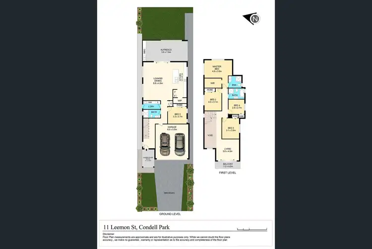 Floorplan of Homely house listing, 11 Leemon Street, Condell Park NSW 2200