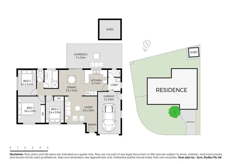 Floorplan of Homely house listing, 3 Sherborne Place, Glendenning NSW 2761