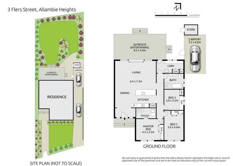 Floorplan of Homely house listing, 3 Flers Street, Allambie Heights NSW 2100