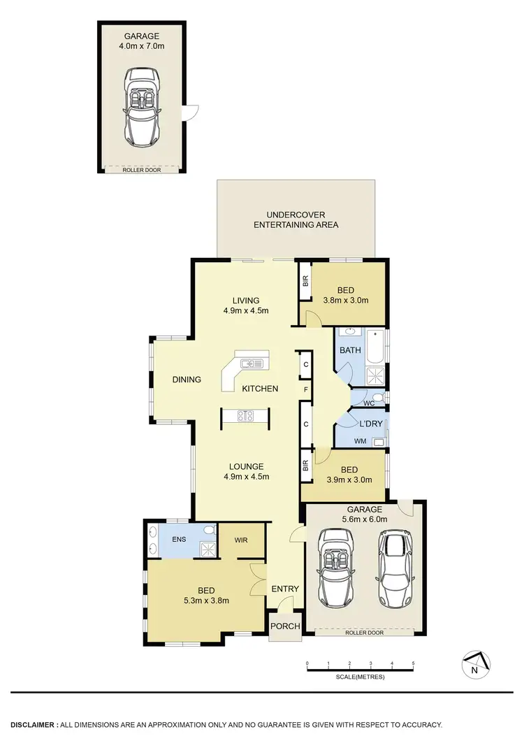 Floorplan of Homely house listing, 59 Wolviston Avenue, Hillside VIC 3037