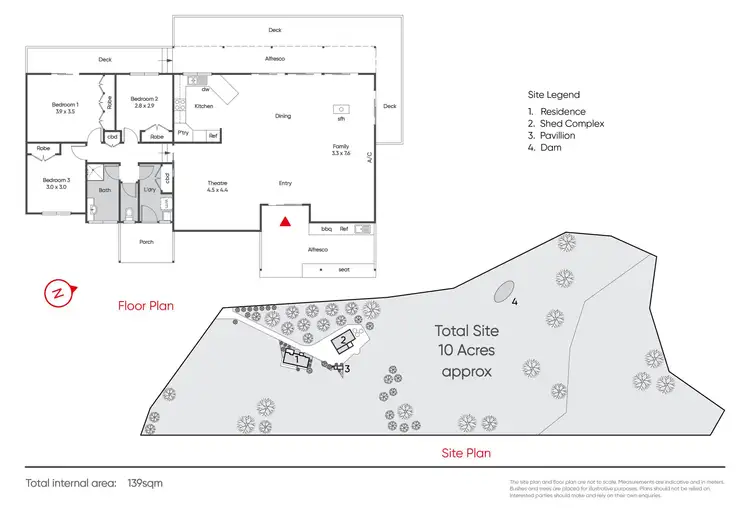 Floorplan of Homely rural property listing, 491 Grand Ridge Road, Seaview VIC 3821