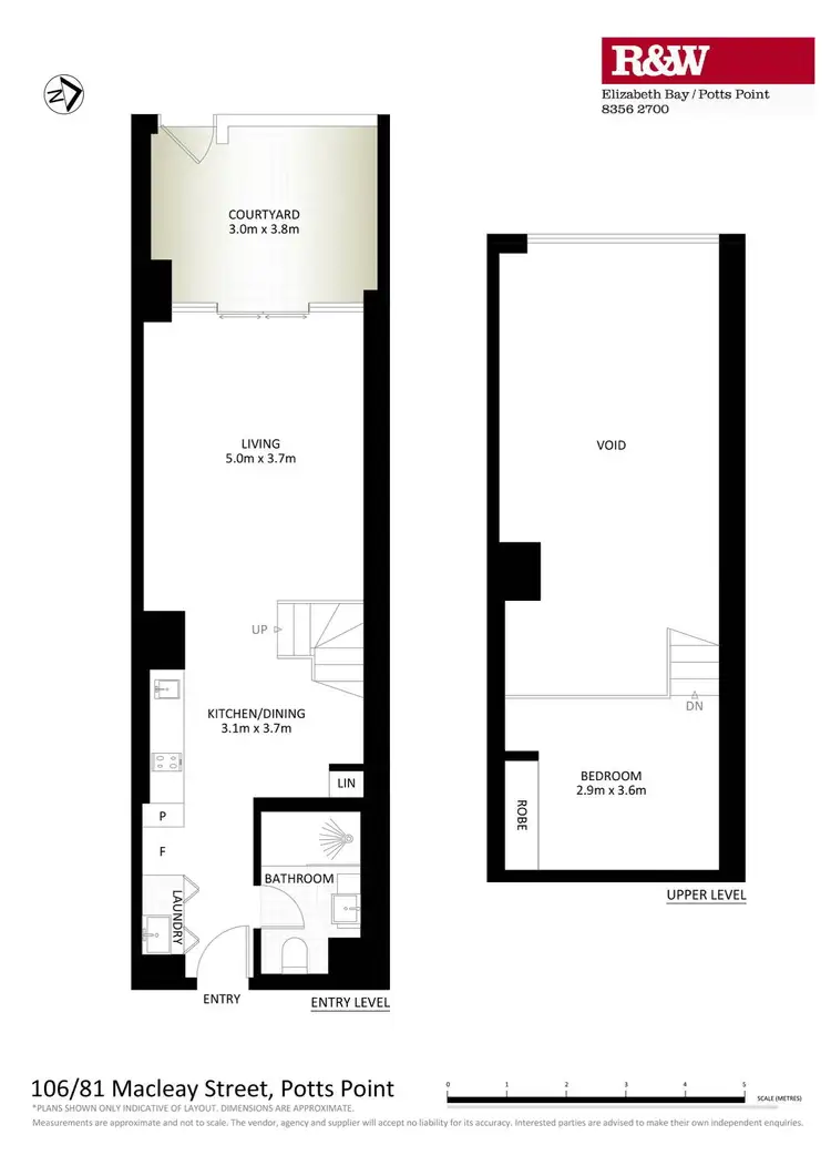 Floorplan of Homely apartment listing, 106/81 Macleay Street, Potts Point NSW 2011