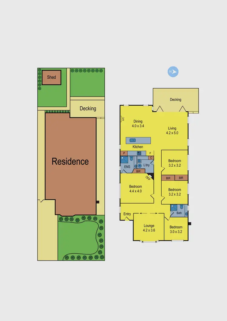 Floorplan of Homely house listing, 21 Wright Street, Essendon VIC 3040