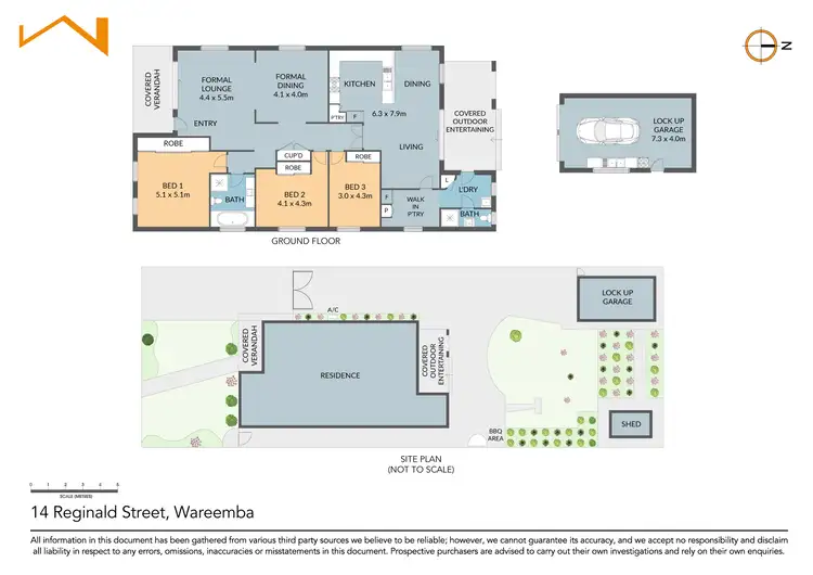 Floorplan of Homely house listing, 14 Reginald Street, Wareemba NSW 2046