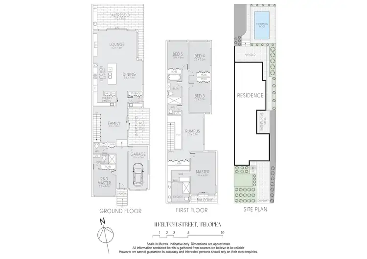 Floorplan of Homely semi-detached listing, 11 Felton Street, Telopea NSW 2117