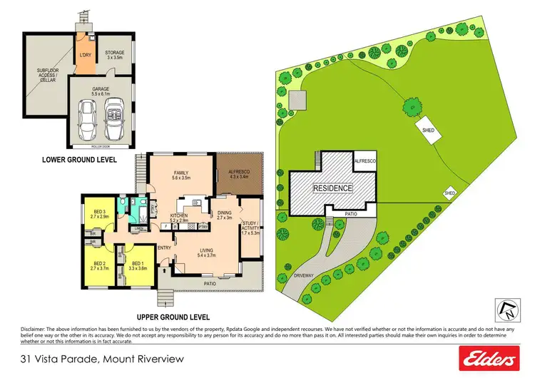 Floorplan of Homely house listing, 31 Vista Parade, Mount Riverview NSW 2774