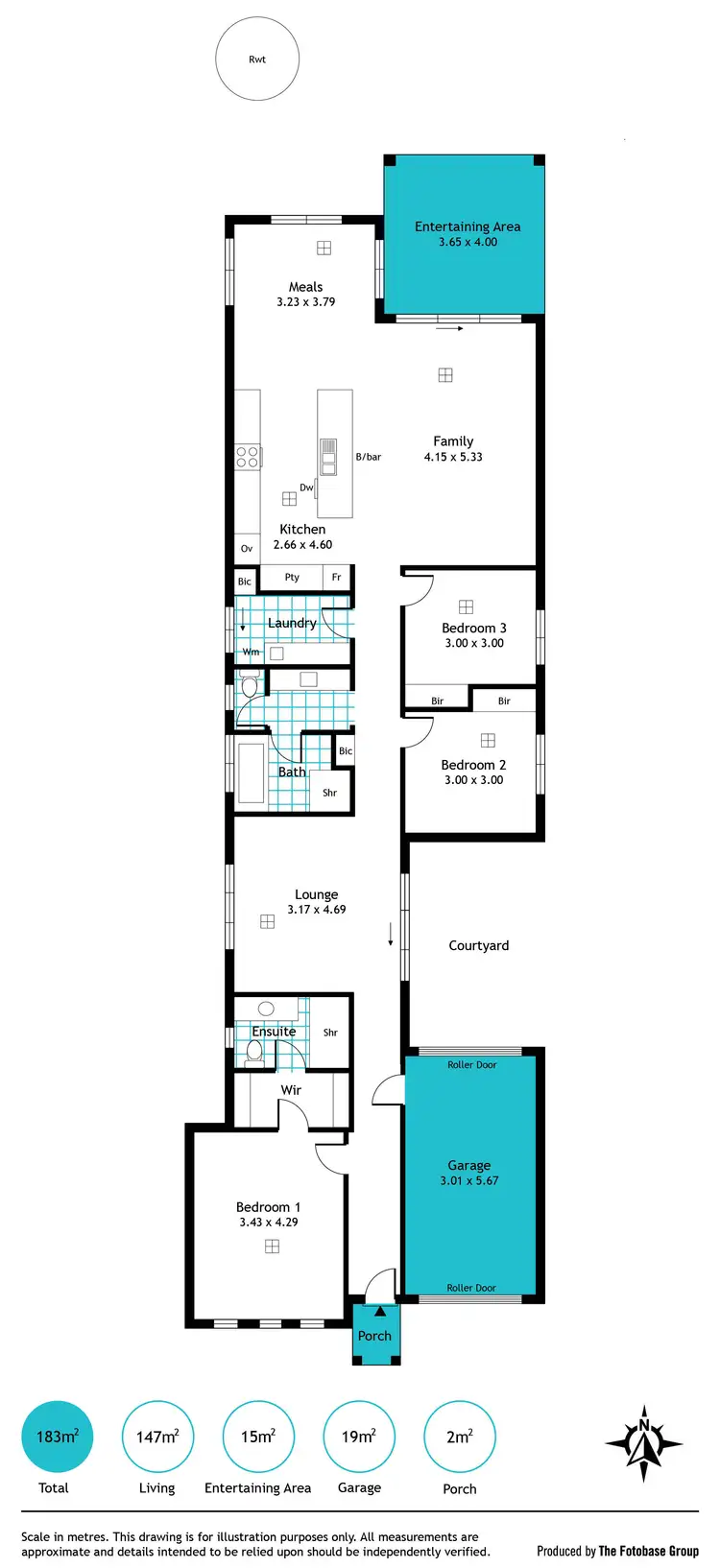 Floorplan of Homely house listing, 49 Norrie Avenue, Clovelly Park SA 5042
