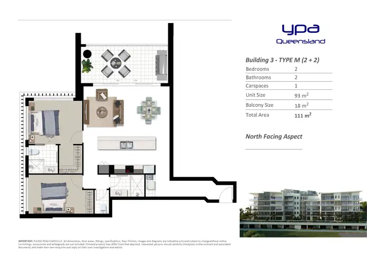 Floorplan of Homely apartment listing, 3206/4 Oaky Creek Road, Coomera QLD 4209