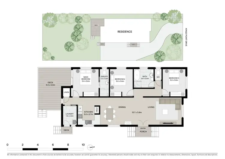 Floorplan of Homely house listing, 104 Kings Point Drive, Kings Point NSW 2539