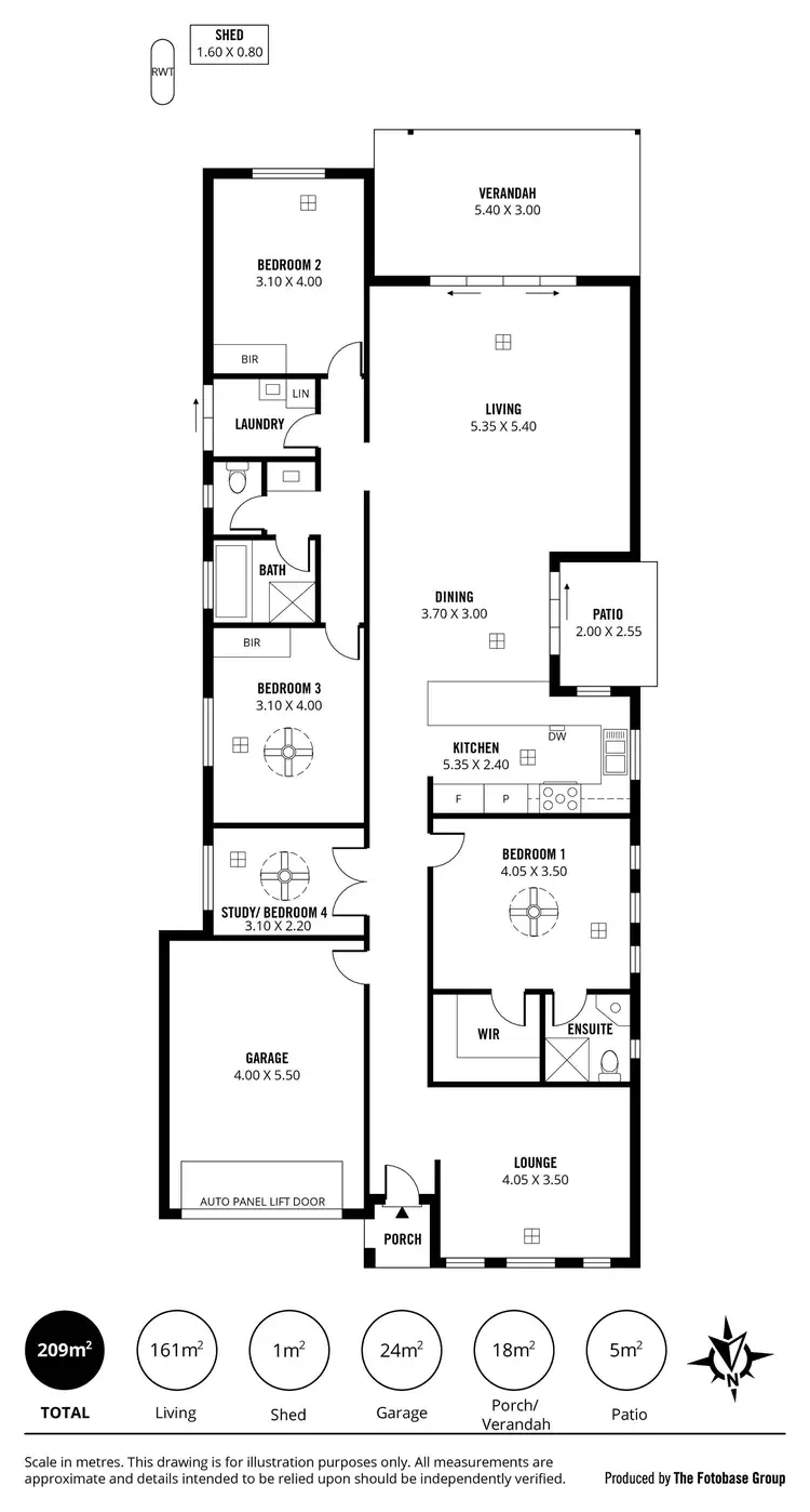Floorplan of Homely house listing, 4A Ayre Street, South Plympton SA 5038