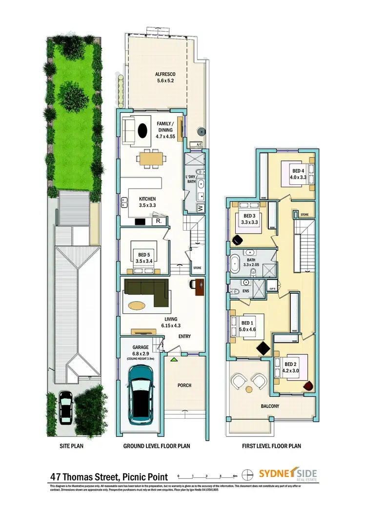 Floorplan of Homely house listing, 47 Thomas Street, Picnic Point NSW 2213