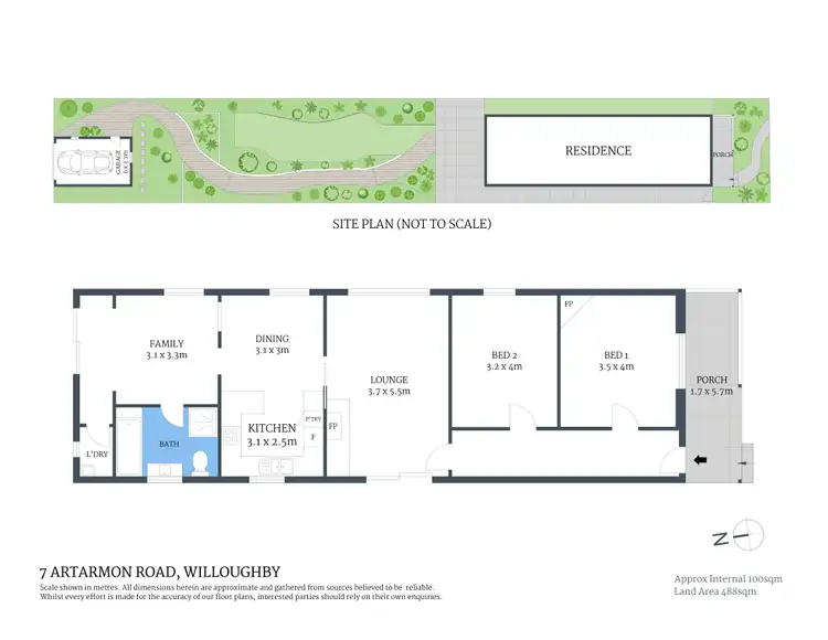 Floorplan of Homely house listing, 7 Artarmon Road, Willoughby NSW 2068