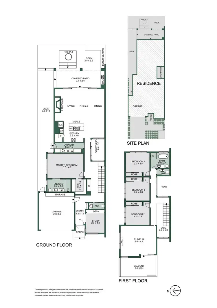 Floorplan of Homely house listing, 5 Fourth Avenue, Rosebud VIC 3939