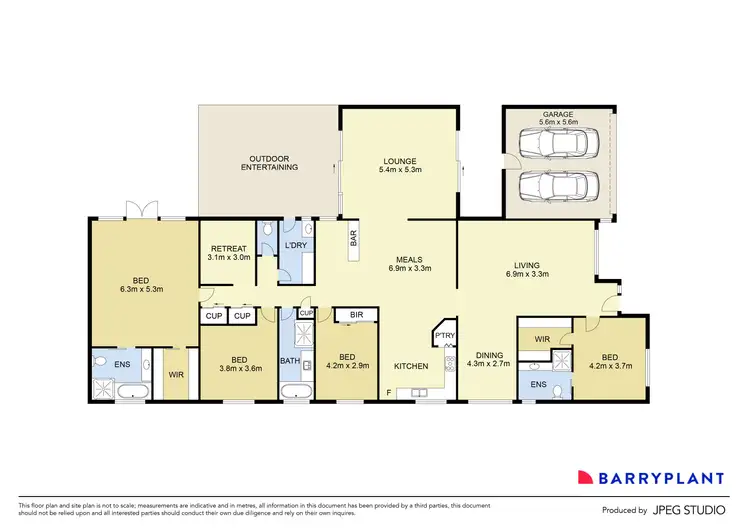 Floorplan of Homely house listing, 4 Bethanga Court, Taylors Lakes VIC 3038