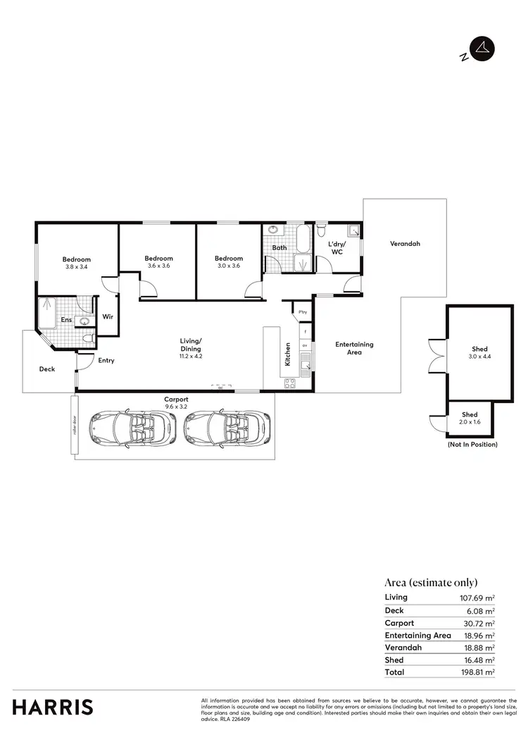 Floorplan of Homely house listing, 32 Samuel Street, Maitland SA 5573